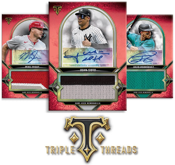 2024 Topps Triple Threads 10-Box PYT Case Break #3